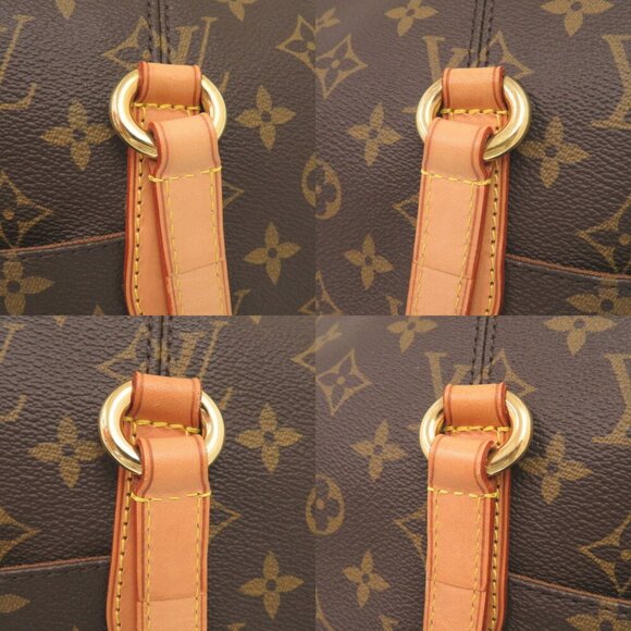 LOUIS VUITTON Brown Monogram Tote Bag - Picture 8 of 9
